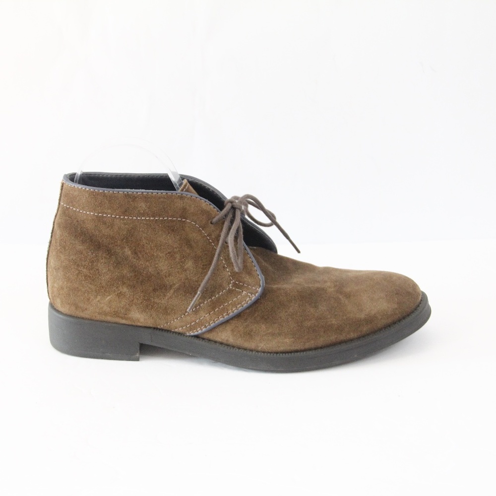 Geox Chukka Boots Mens 41 Brown Suede Shoes Casual